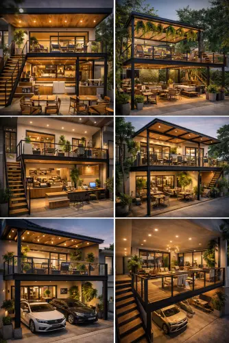 Mezannine Cafe Modern di Andir
